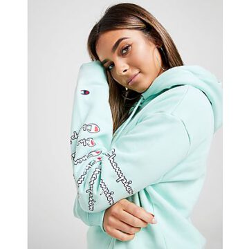 champion tape overhead boyfriend hoodie